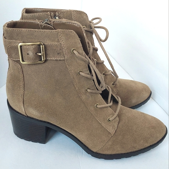 NWOB Anne Klein Women's Kalex Iflex Lace Up Front w/ Side Zipper Sze 7.5M - Picture 3 of 8